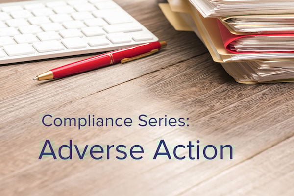 Adverse Action Letters: Background Screening Compliance Series Adverse Action Letters: Background Screening Compliance Series