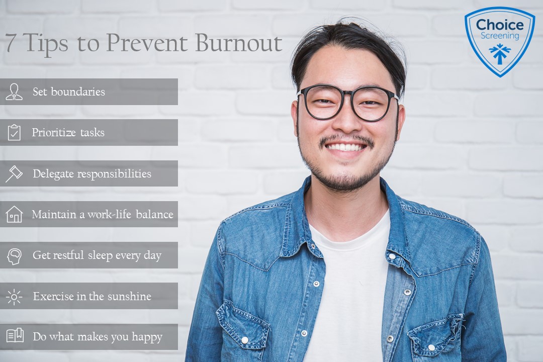 Tips for Preventing Burnout