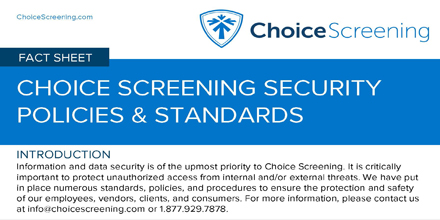 Security Policies and Standards [Fact Sheet]