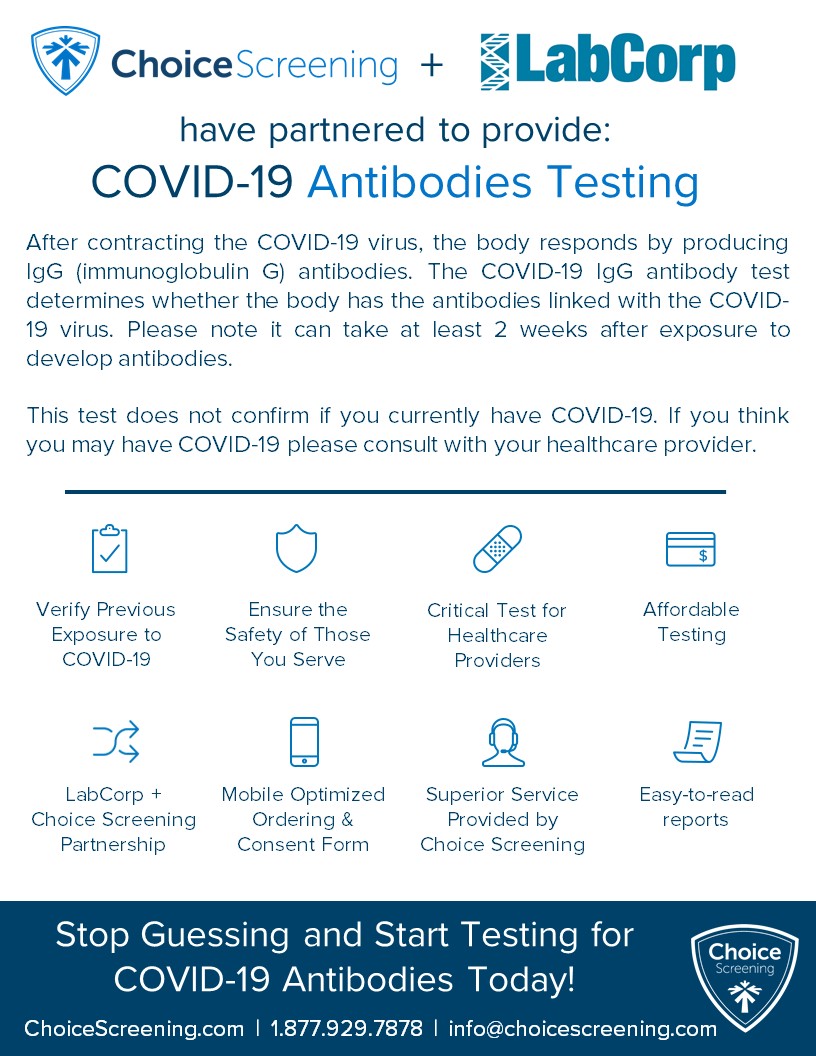 COVID-19 Antibodies Testing